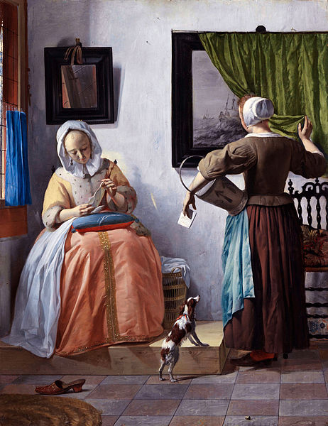 Gabriel Metsu Woman Reading a Letter